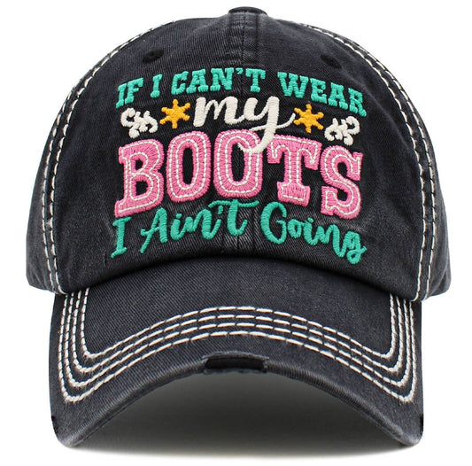 KBETHOS - Boots Washed Vintage Ballcap